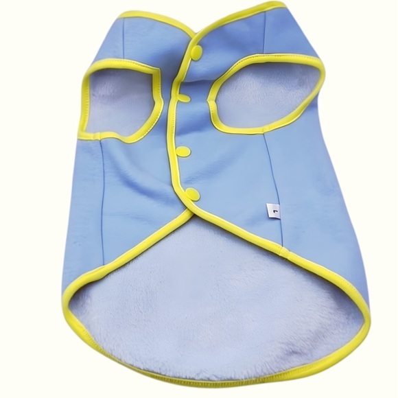 P Pattern Sleeveless Shirt for Pets:Cozy Fleece Fabric Cute & Casual Dogs & Cats - Picture 6 of 6